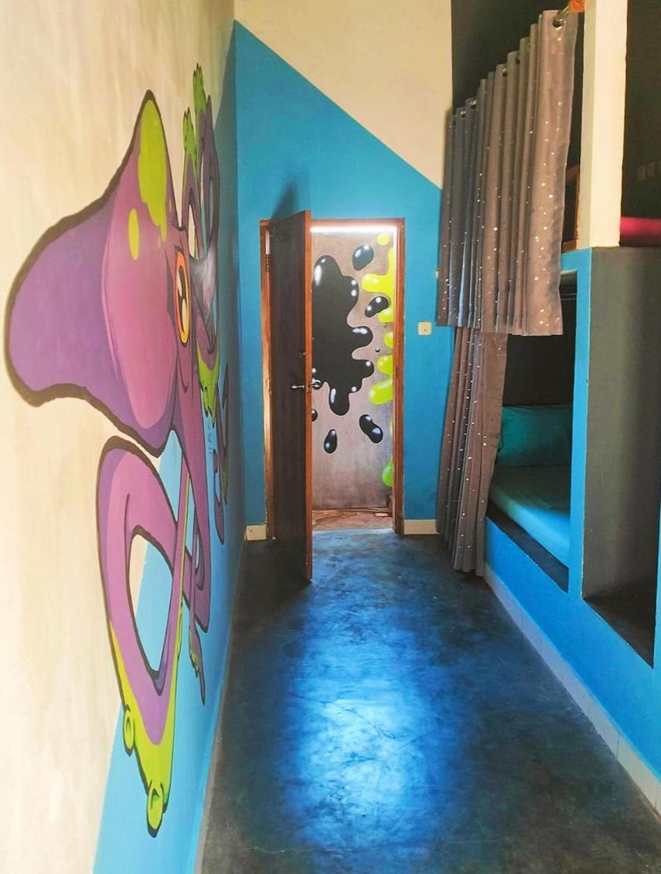 Jati Village, Party Hostel And Bungalows غيلي تراوانغان المظهر الخارجي الصورة